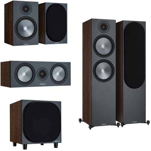 Monitor Audio|Bronze 5.1 6G Speaker Package - Bronze 500 & Bronze 100|Melbourne Hi Fi
