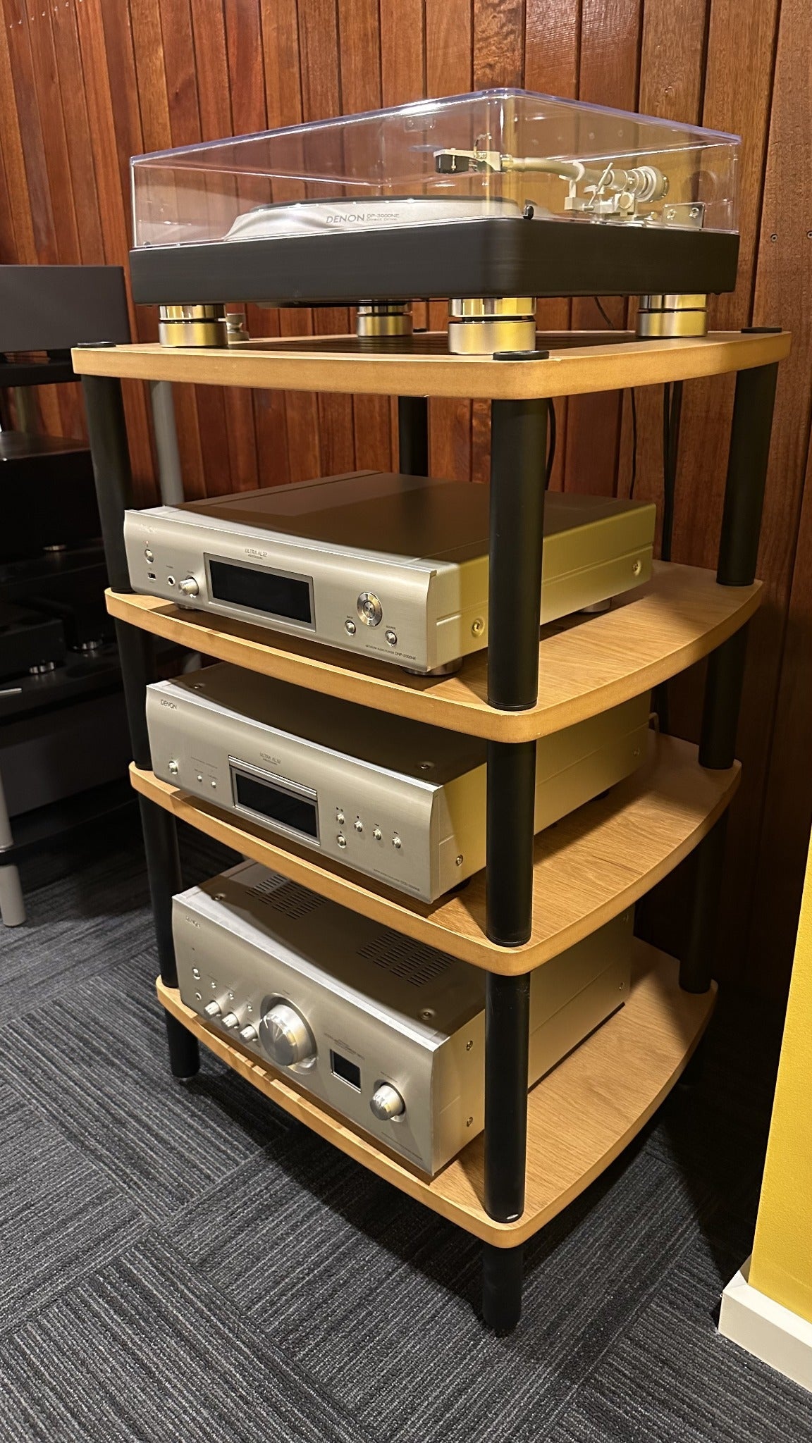 Denon premium two-channel system at Melbourne Hi Fi