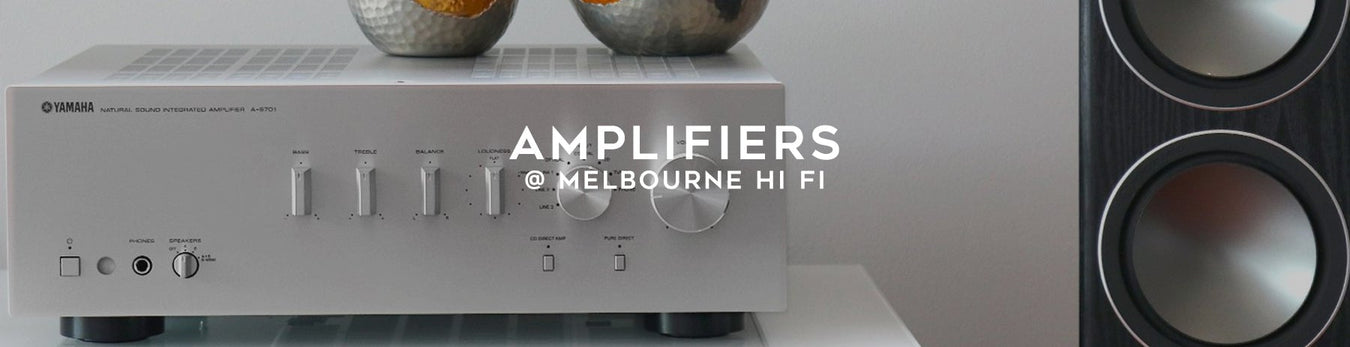 Buy Amplifiers at Melbourne Hi Fi