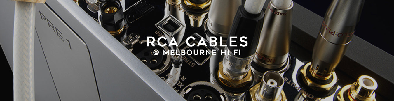 Shop RCA interconnect cables at Melbourne Hi Fi, Australia
