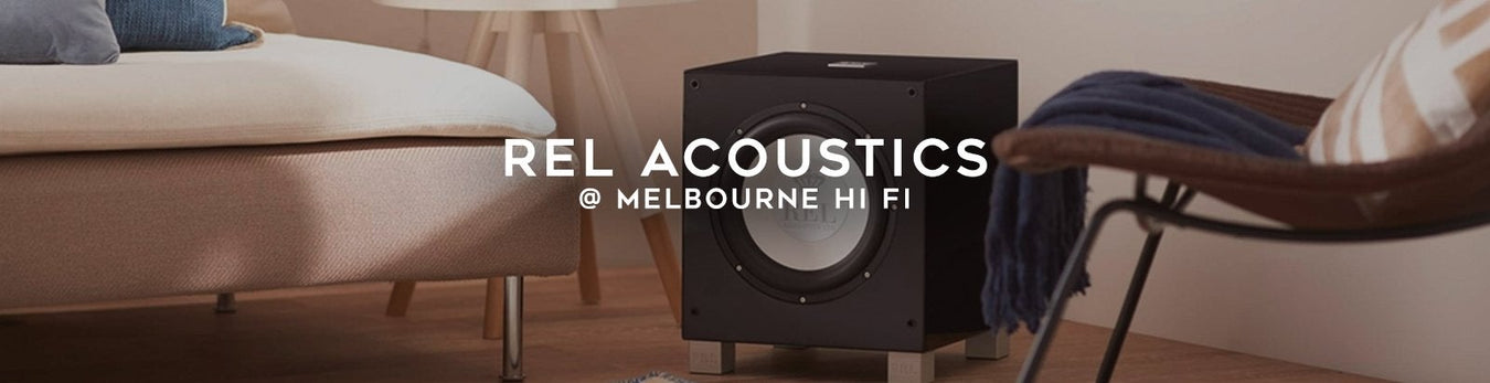 Shop REL Acoustics Subwoofers and Accessories at Melbourne Hi Fi