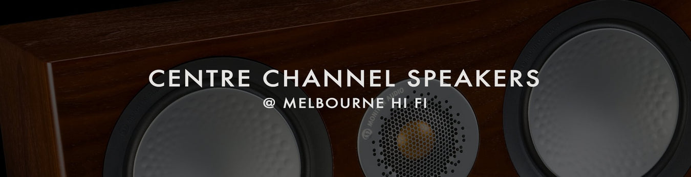 Shop Centre Channel Speakers at melbourne Hi Fi, Australia