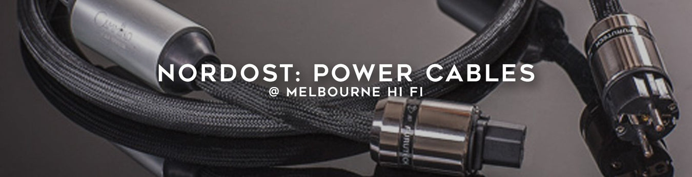 Shop Nordost power Cables at Melbourne Hi Fi