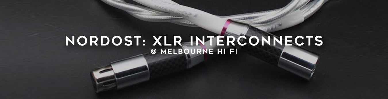 Nordost XLR interconnect cables at Melbourne Hi Fi