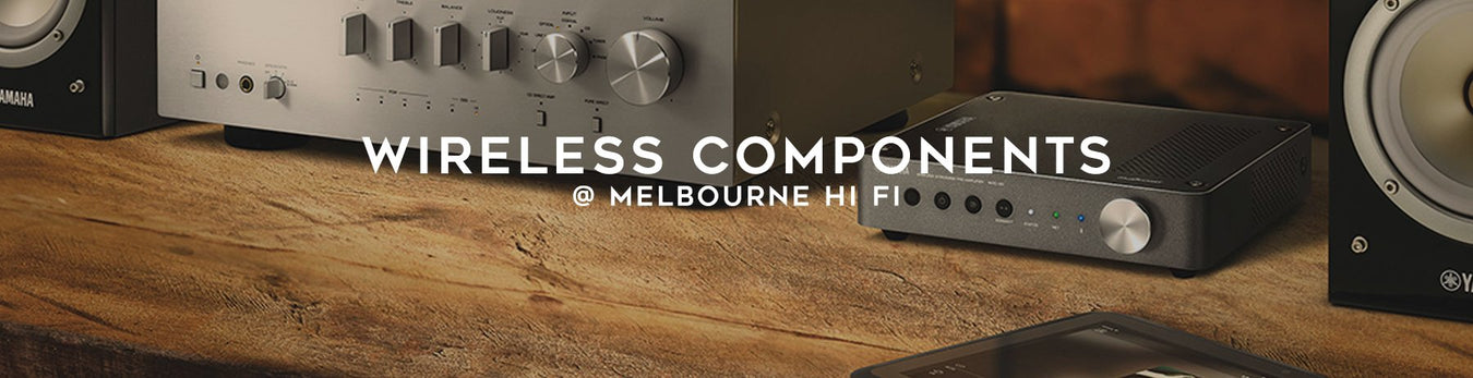 Wireless components at Melbourne Hi Fi