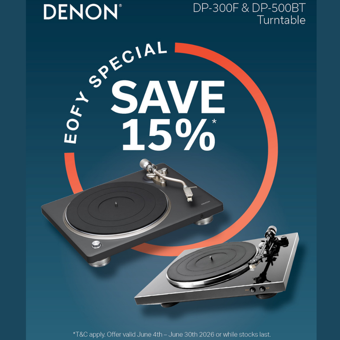 Denon DP300FBK Turntable