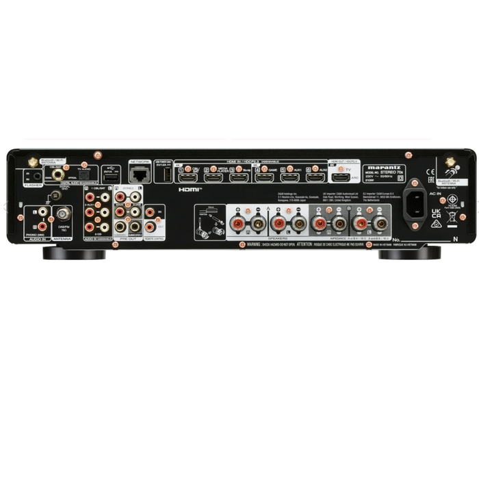 Bowers & Wilkins 707 Prestige Speakers and Marantz Stereo 70s Slimline AV Receiver Package