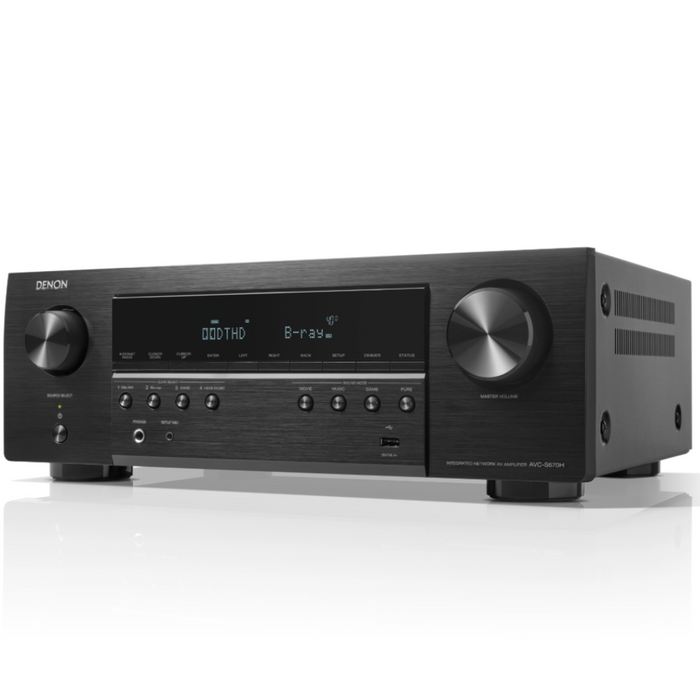 Denon|AVC-S670H 5.2 Ch 8K AV Receiver with HEOS Built-in|Melbourne Hi Fi1