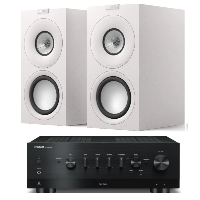 KEF Q Concerto Speakers, Yamaha R-N1000A Network Receiver and AQ cable Package | Melbourne Hi Fi6