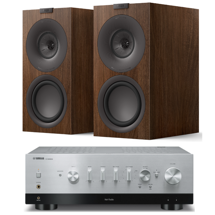 KEF Q Concerto Speakers, Yamaha R-N1000A Network Receiver and AQ cable Package | Melbourne Hi Fi7