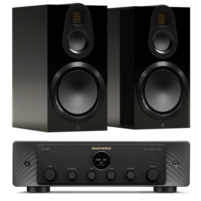 Monitor Audio Gold 100 6G Speakers, Marantz Model 40N Amplifier and AQ cables Package|Melbourne Hi Fi2