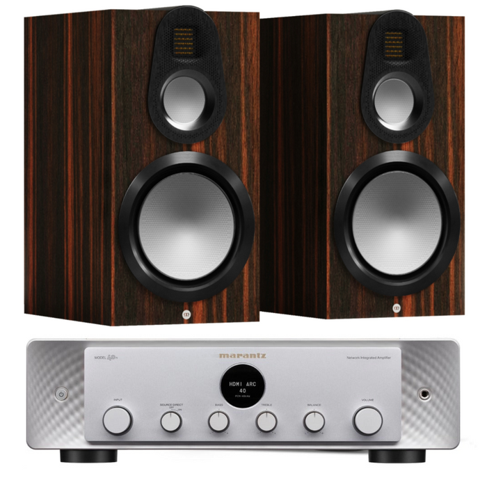 Monitor Audio Gold 100 6G Speakers, Marantz Model 40N Amplifier and AQ cables Package|Melbourne Hi Fi3