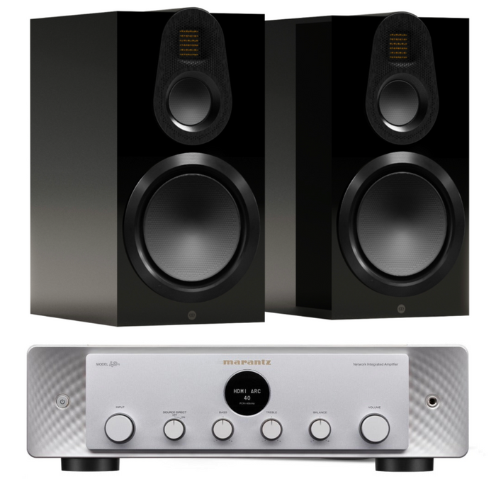 Monitor Audio Gold 100 6G Speakers, Marantz Model 40N Amplifier and AQ cables Package|Melbourne Hi Fi5
