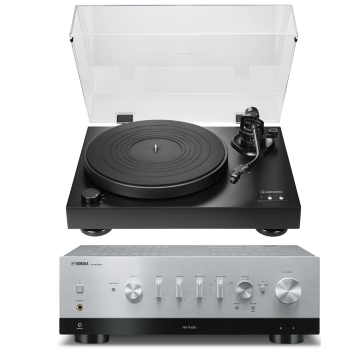 Audio-Technica|AT-LP7 turntable and Yamaha R-N1000A Turntable Pack|Melbourne Hi Fi2