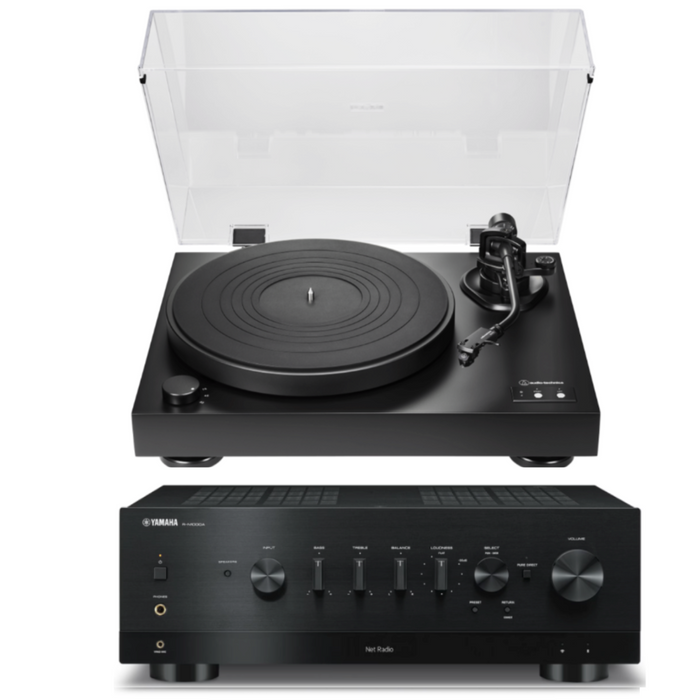 Audio-Technica|AT-LP7 turntable and Yamaha R-N1000A Turntable Pack|Melbourne Hi Fi1