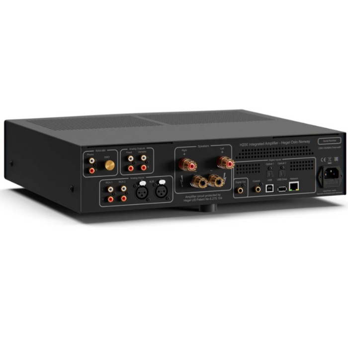 Hegel | H200 Integrated Amplifier | Melbourne Hi Fi5