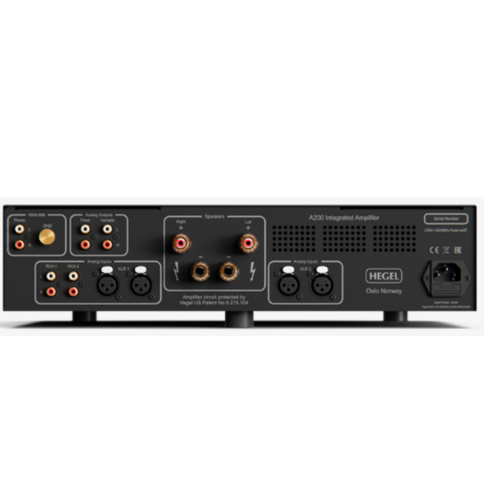 Hegel A200 Integrated Amplifier