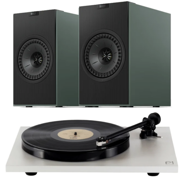 KEF Coda W and Rega Planar 1 Turntable Package