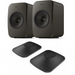 KEF|LSX II LT Wireless Bookshelf Speakers and P1 Desk Pad|Melbourne Hi Fi3
