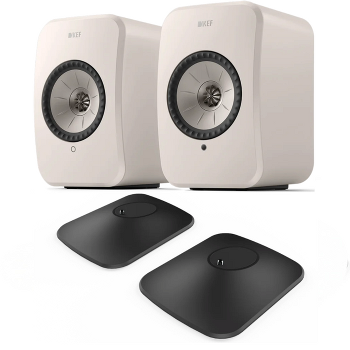KEF|LSX II LT Wireless Bookshelf Speakers and P1 Desk Pad|Melbourne Hi Fi6