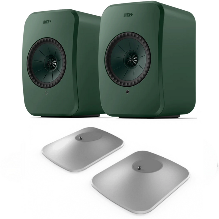 KEF|LSX II LT Wireless Bookshelf Speakers and P1 Desk Pad|Melbourne Hi Fi4