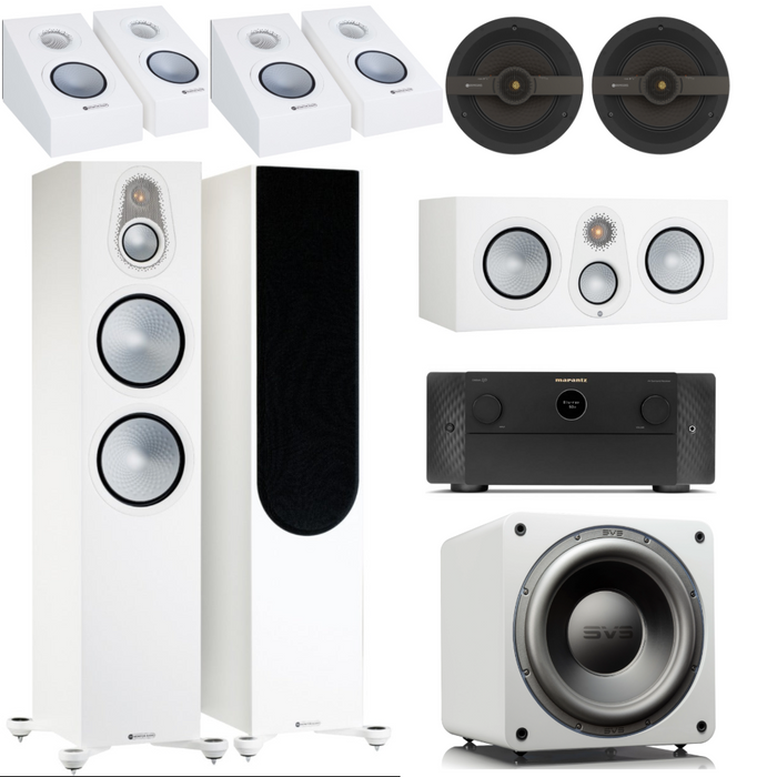 Silver Series Cinema 7.1.2 Pack – Marantz, Monitor Audio & SVS|Melbourne Hi Fi2