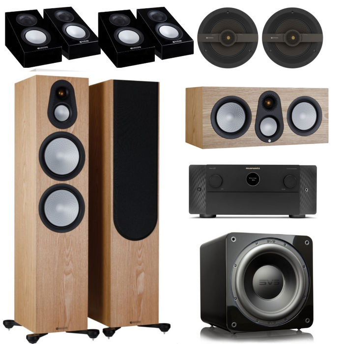 Silver Series Cinema 7.1.2 Pack – Marantz, Monitor Audio & SVS|Melbourne Hi Fi4
