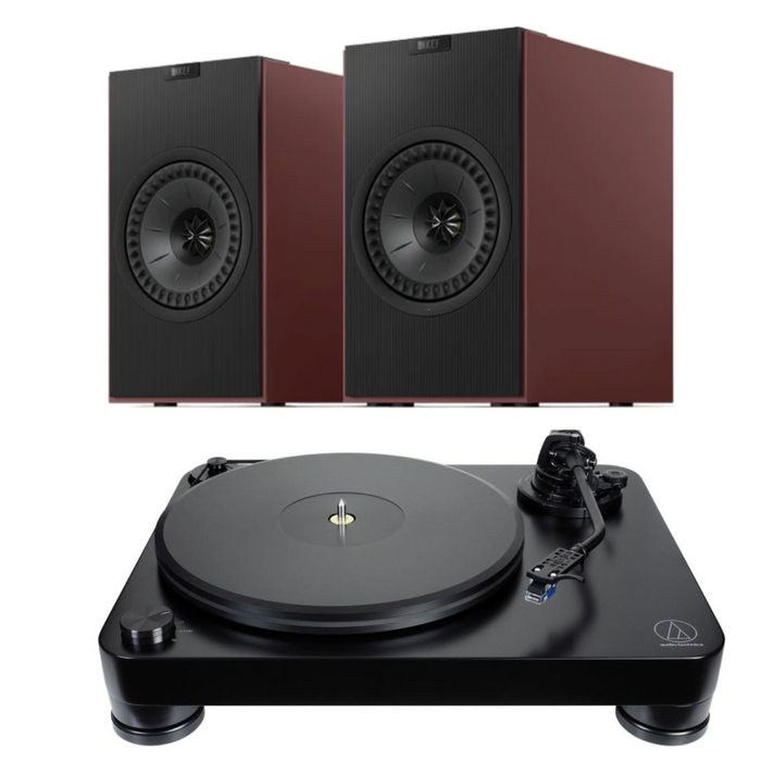 Audio-Technica AT-LP7X turntable and KEF Coda W Wireless Speakers Package