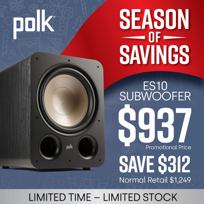 Polk Audio Signature Elite ES10 10 inch Subwoofer