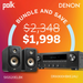 Polk ES20 Bookshelf Speakers and Denon DRA-900H Bundle|Melbourne Hi Fi1