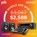 Polk ES20 Speakers, Denon DRA-900H and DP-300 Turntable Package|Melbourne Hi Fi1