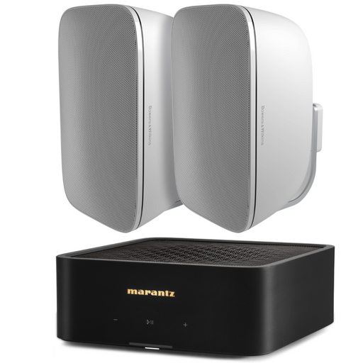 Marantz Model M1 and Bowers & Wilkins AM-1 Outdoor Speaker Package|Melbourne Hi Fi1