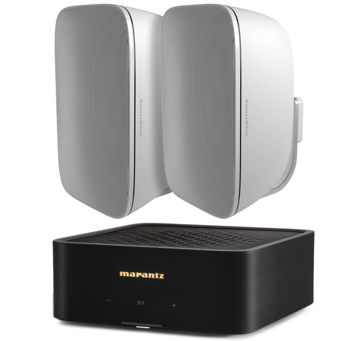 Marantz Model M1 and Bowers & Wilkins AM-1 Outdoor Speaker Package|Melbourne Hi Fi1
