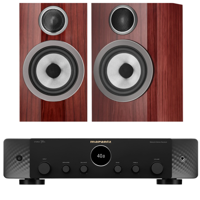 Bowers & Wilkins 707 Prestige Speakers and Marantz Stereo 70s AV Receiver Package|Melbourne Hi Fi3