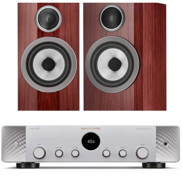 Bowers & Wilkins 707 Prestige Speakers and Marantz Stereo 70s AV Receiver Package|Melbourne Hi Fi2