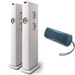 KEF|LS60 Wireless Floorstanding Speakers and KEF Muo speaker bundle| Melbourne Hi Fi5