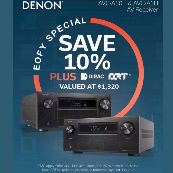 Denon AVC-A10H 13.4 Ch 8K AV Receiver with HEOS