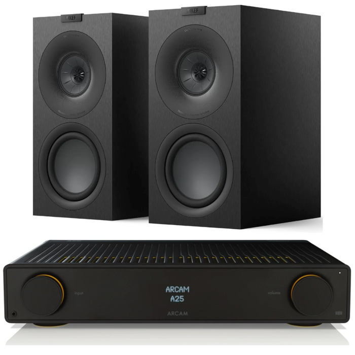 Arcam A25+ Amplifier and KEF Q Concerto Speakers Package|Melbourne Hi Fi3