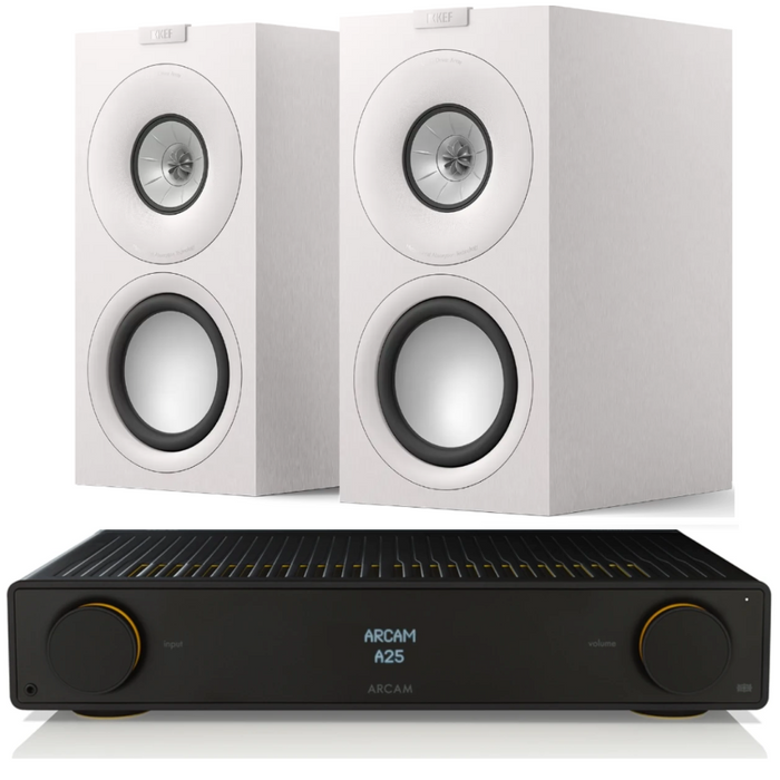 Arcam A25+ Amplifier and KEF Q Concerto Speakers Package|Melbourne Hi Fi2