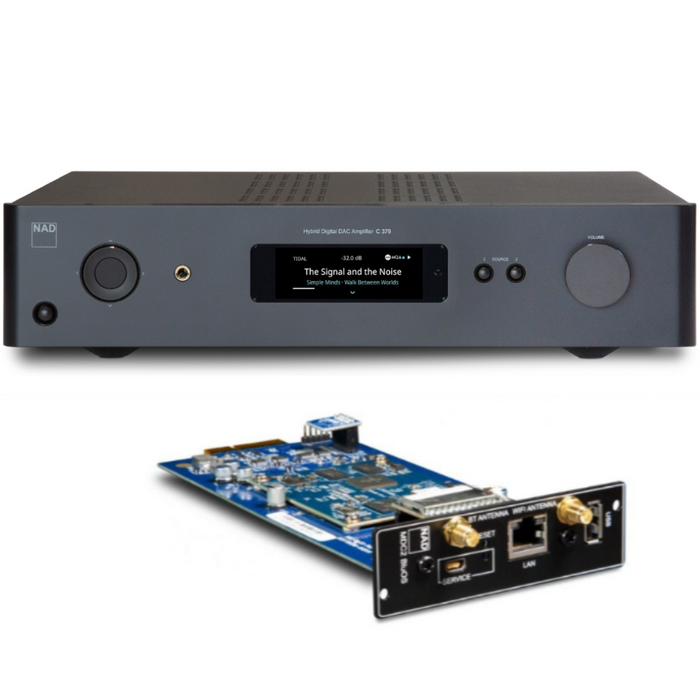 NAD C 379 Hybrid Digital DAC Amplifier with BluOS