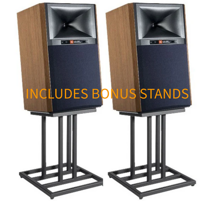 JBL 4329P Studio Monitor Bookshelf Speakers with bonus JS80 Stands