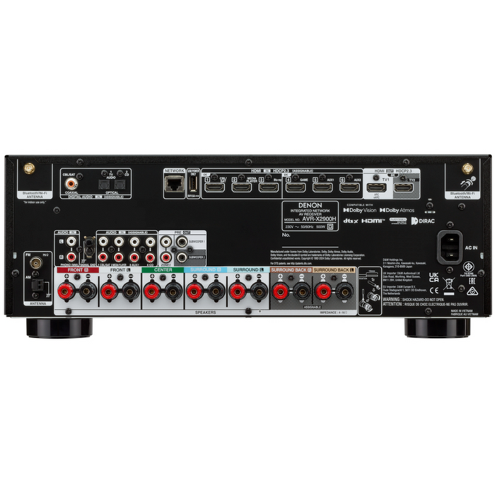 Denon | AVR-X2900H AV Receiver | Melbourne Hi Fi4