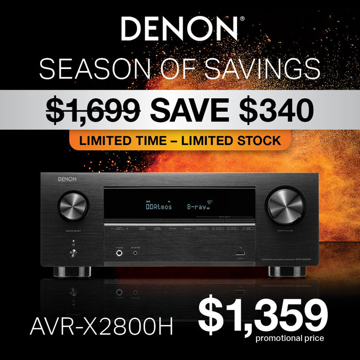 Denon AVR-X2800H AV Receiver