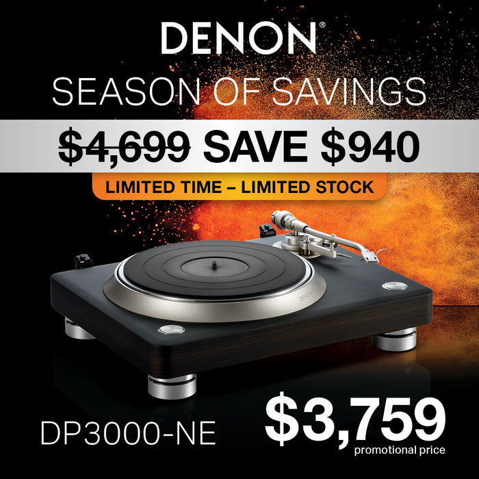 Denon DP-3000NE Premium Direct-Drive Turntable