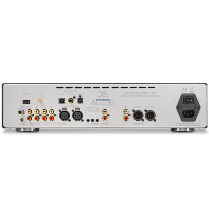 AVM Audio | PA 30.3 Preamplifier with DAC and Bluetooth | Melbourne Hi Fi4