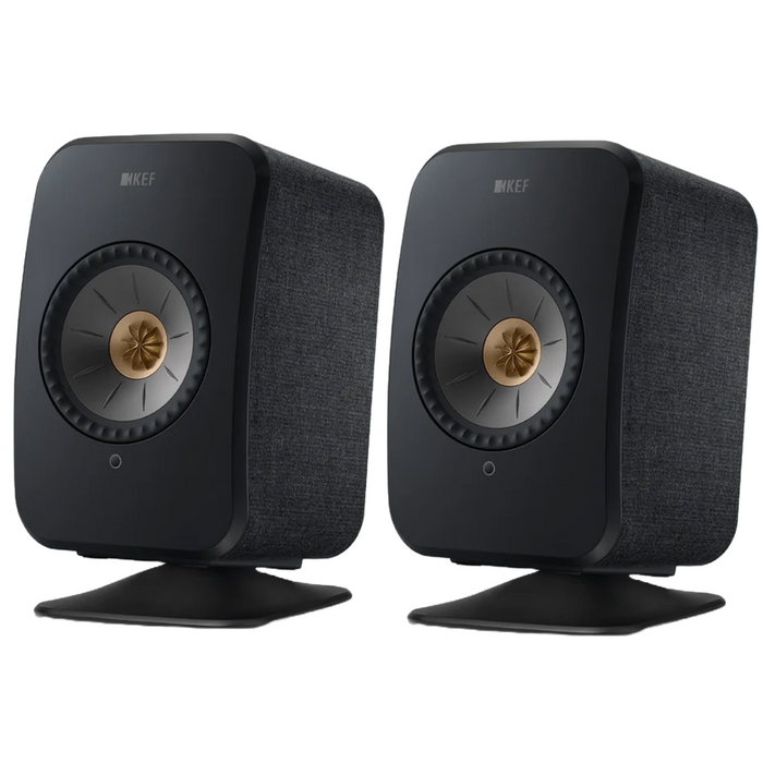 KEF LSX II Bookshelf Speakers, Kube 8b MIE Subwoofer and P1 Desk Pad Bundle|Melbourne Hi Fi6
