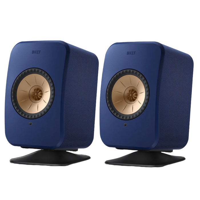 KEF LSX II Bookshelf Speakers and KEF P1 Desk Pad Bundle | Melbourne Hi Fi6