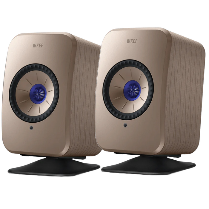 KEF LSX II Bookshelf Speakers, Kube 8b MIE Subwoofer and P1 Desk Pad Bundle|Melbourne Hi Fi4