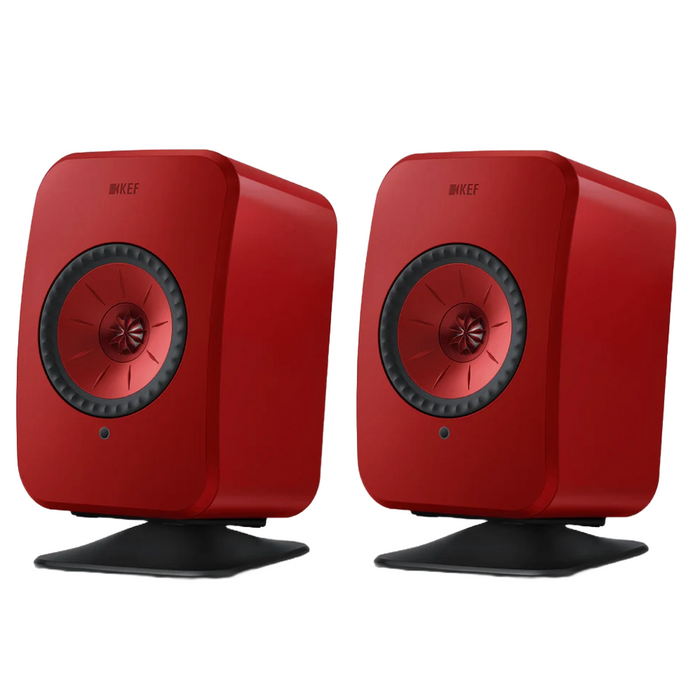 KEF LSX II Bookshelf Speakers, Kube 8b MIE Subwoofer and P1 Desk Pad Bundle|Melbourne Hi Fi5