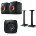 KEF|LS50 Wireless II Speakers, KC Subwoofer and S2 Floor Stands Bundle|Melbourne Hi Fi